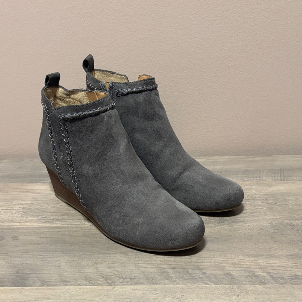 DV by Dolce Vita Charcoal Ankle Booties